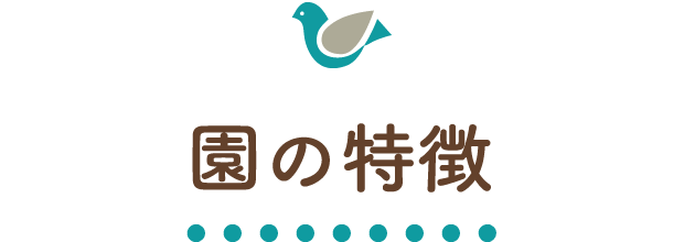 園の特徴